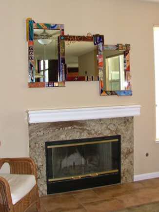 Overlapped for Added Dimension<p> Mirror Positions Interchangeable
